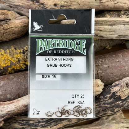 Partridge Heritage K5A Extra Heavy Grub Hook SPRITE Fishing
