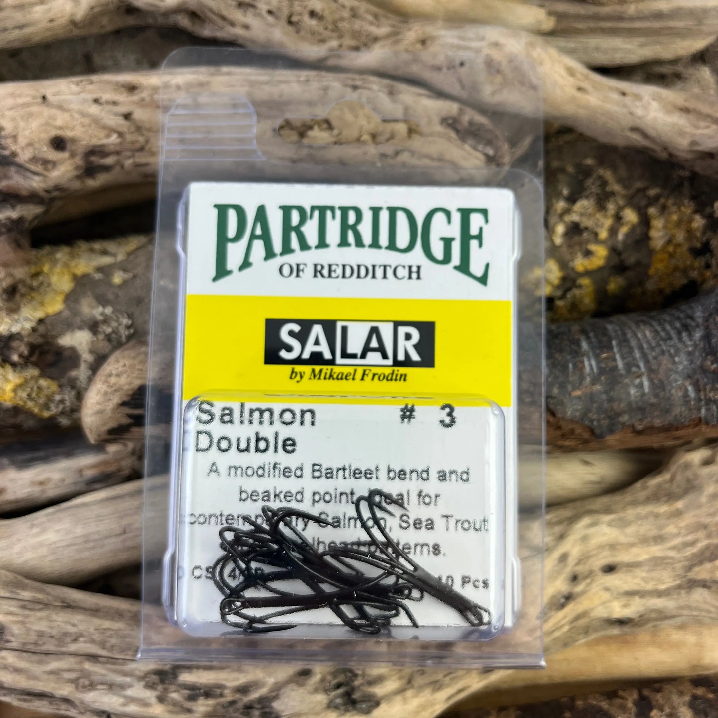 Partridge Heritage SALAR CS14 Salmon Double Fly Hook SPRITE Fishing