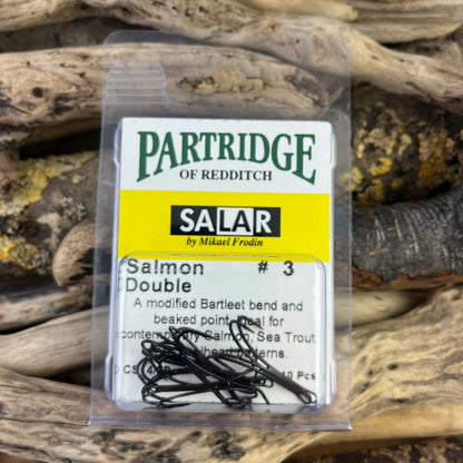 Partridge Heritage SALAR CS14 Salmon Double Fly Hook SPRITE Fishing