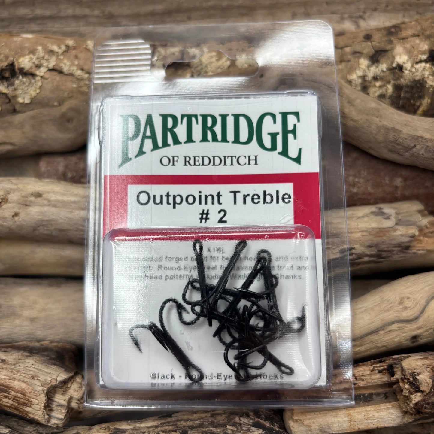 Partridge Heritage X1BL Out-point Treble - Sprite Fishing