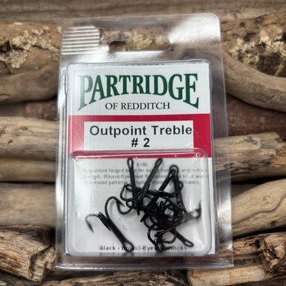 Partridge Heritage X1BL Out-point Treble - Sprite Fishing