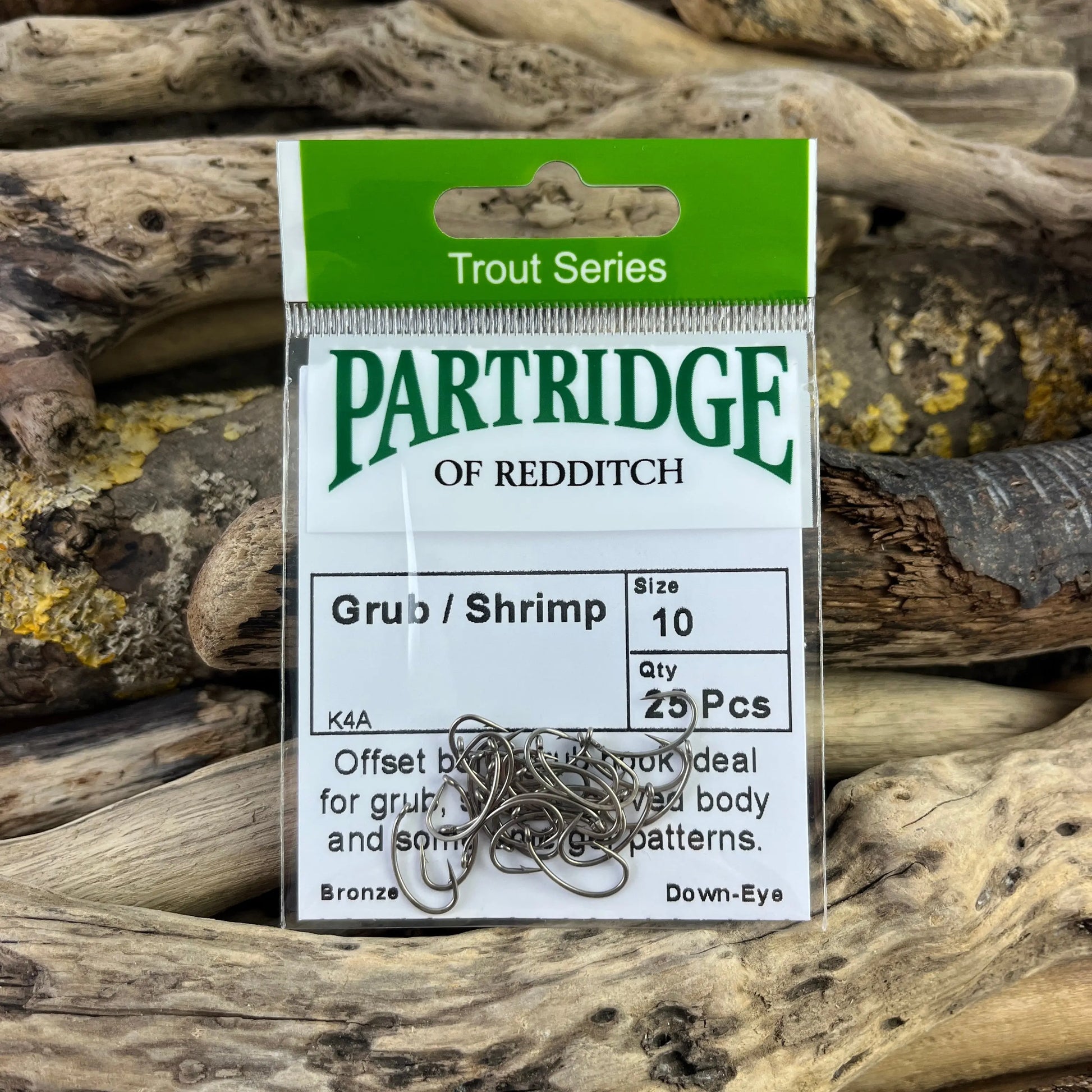 Partridge K4A Grub Hook SPRITE Fishing
