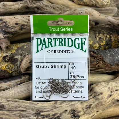 Partridge K4A Grub Hook SPRITE Fishing