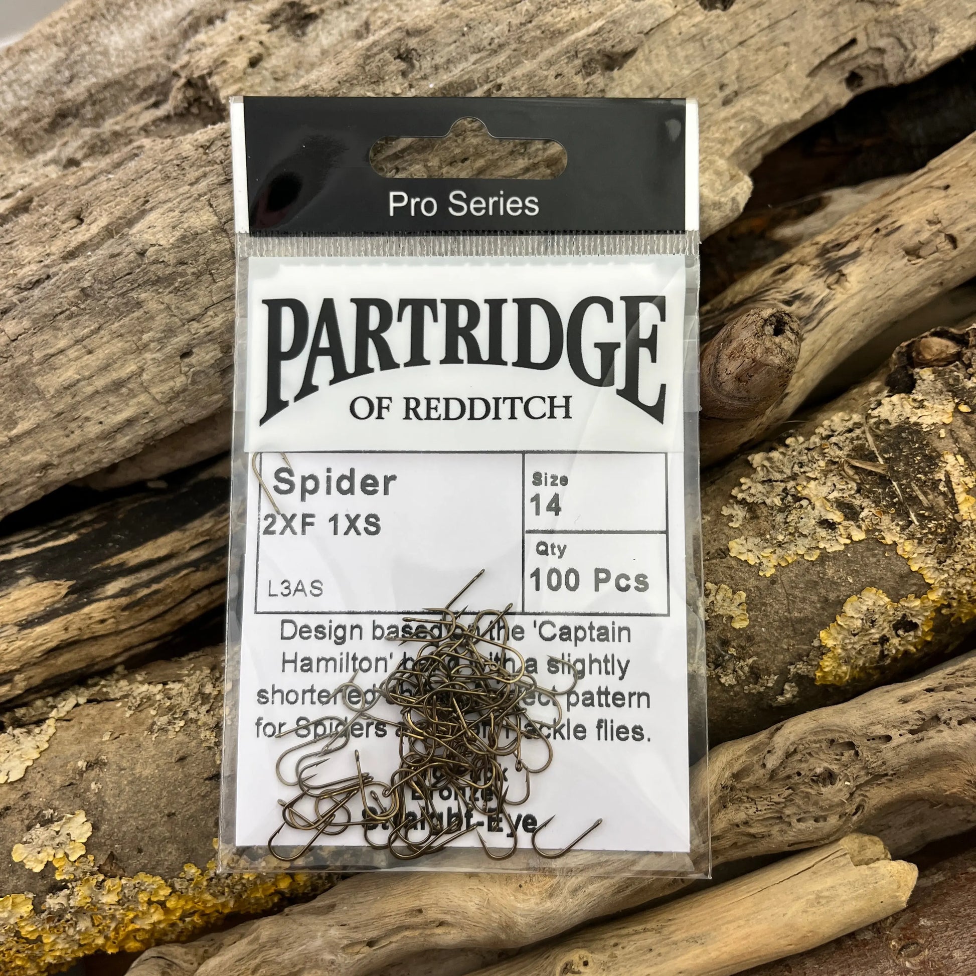 Partridge L3AS Spider PRO-Pack 100pcs SPRITE Fishing