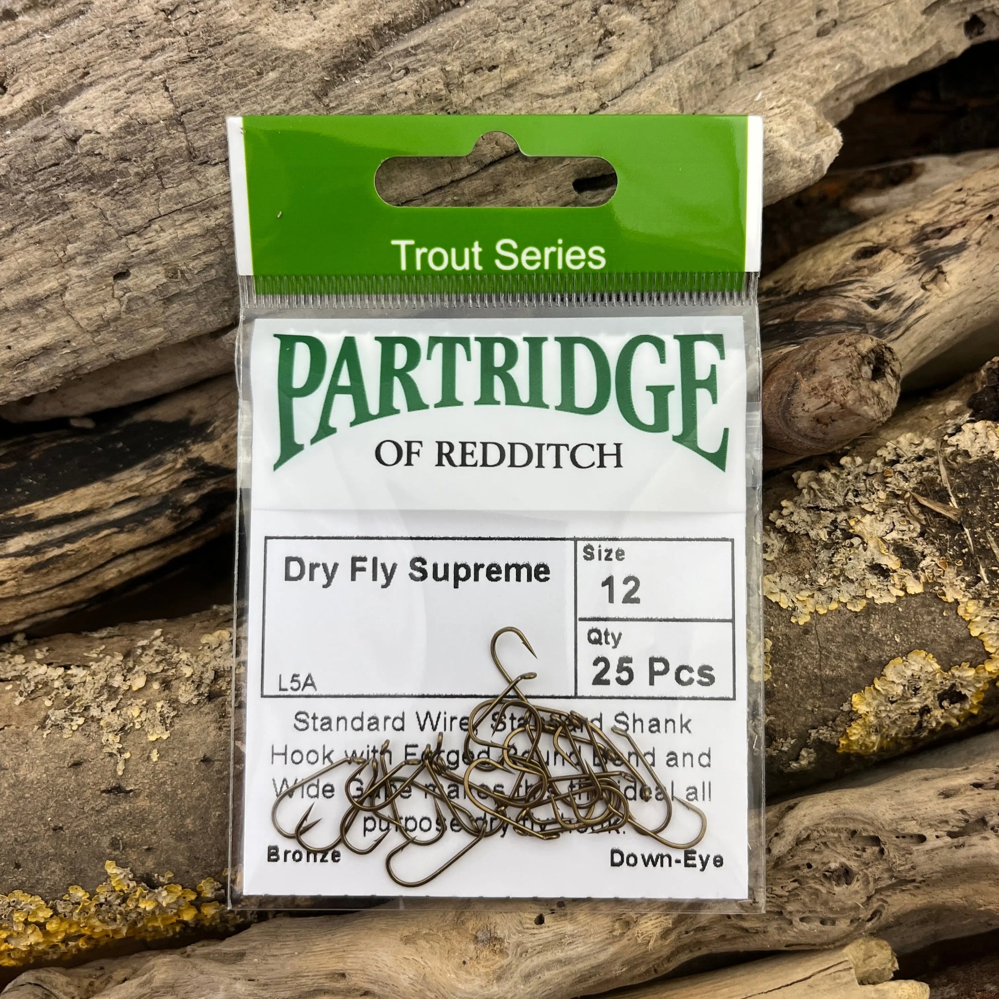 Partridge L5A Dry Fly Supreme Hook SPRITE Fishing