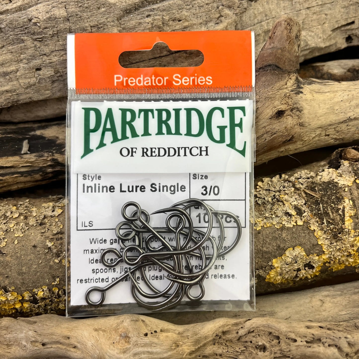 Partridge Lure Replacement Single Hook SPRITE Fishing