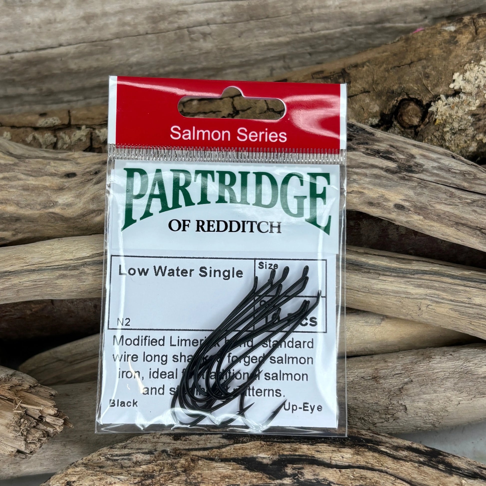 Partridge N2 Low Water Salmon Single Hook - SPRITE Fishing