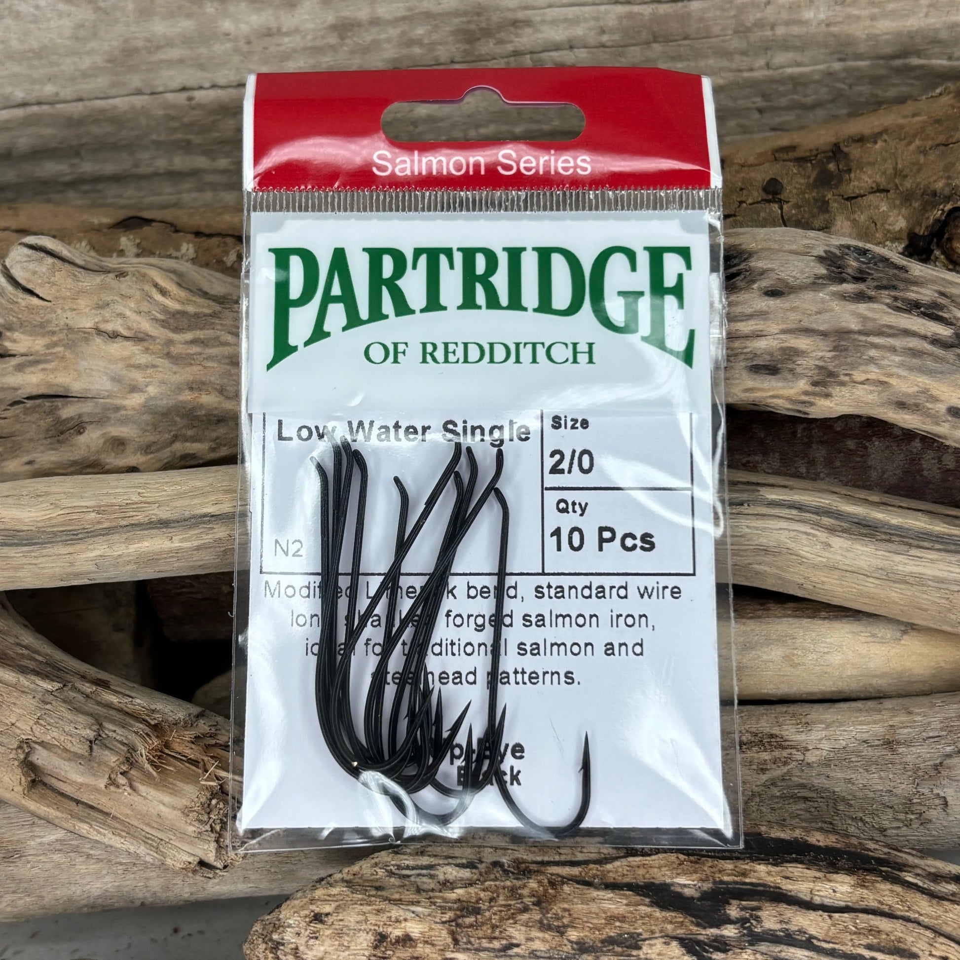 Partridge N2 Low Water Salmon Single Hook - SPRITE Fishing