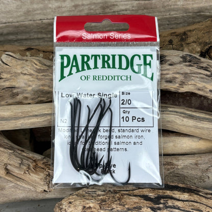 Partridge N2 Low Water Salmon Single Hook - SPRITE Fishing