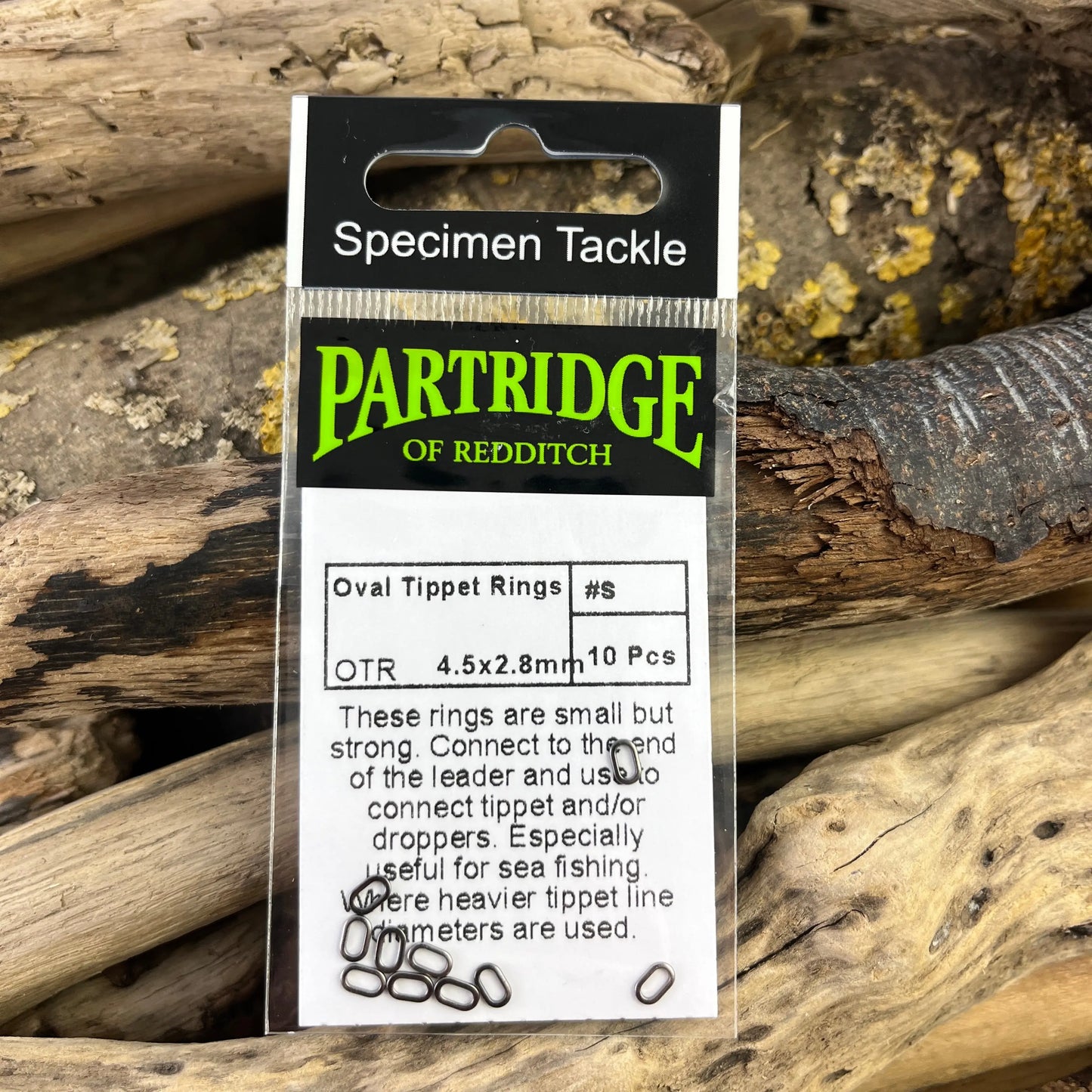 Partridge Oval Tippet Rings SPRITE Fishing