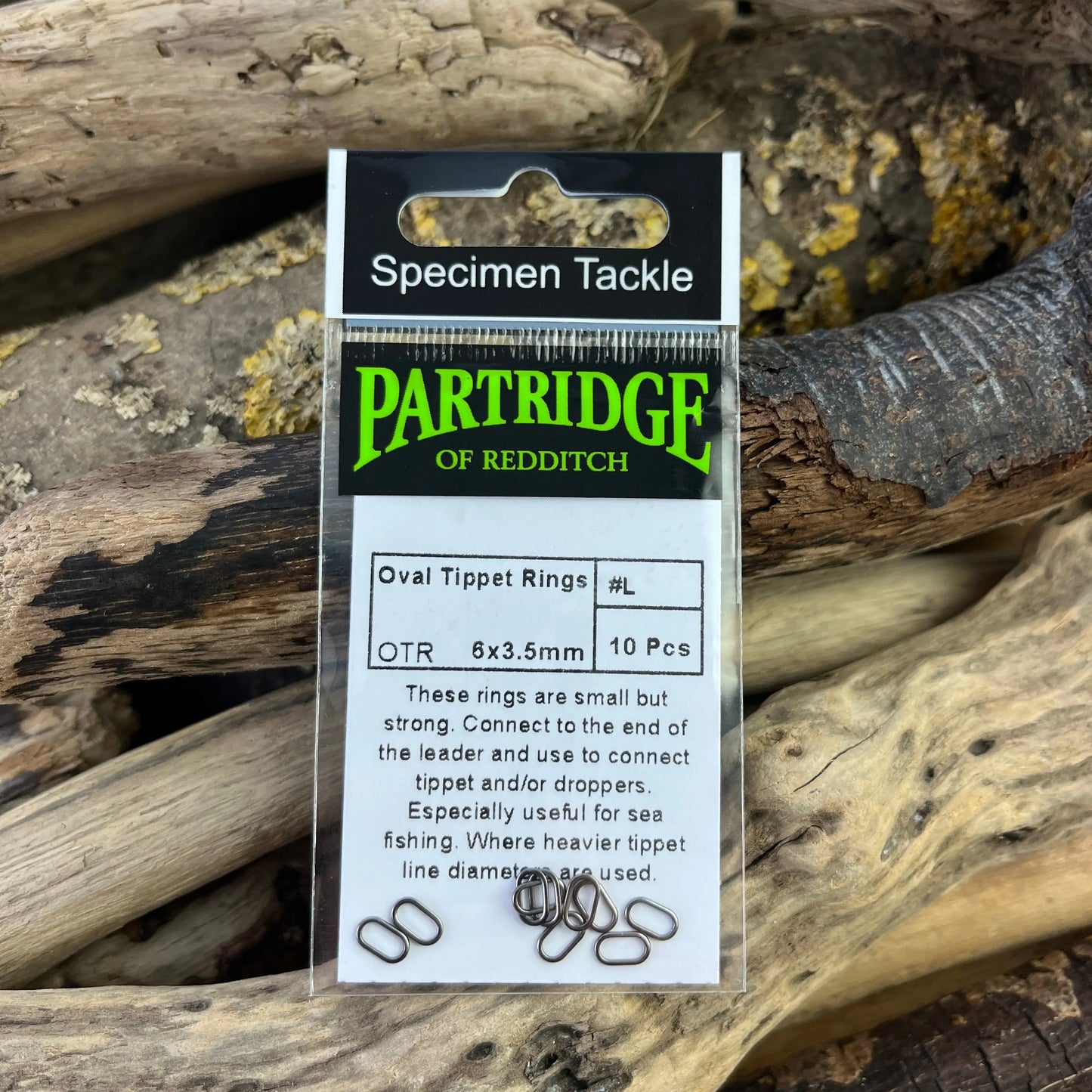 Partridge Oval Tippet Rings SPRITE Fishing