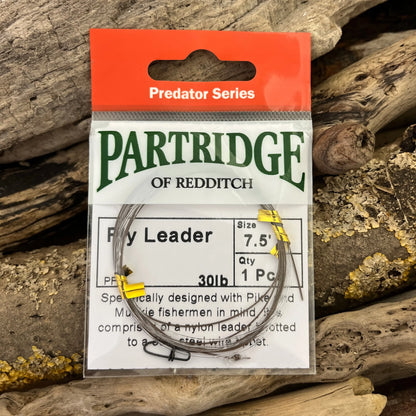 Partridge Pike Fly Leader with Biter Trace SPRITE Fishing
