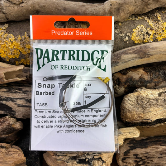 Partridge Predator Barbed Snap for Pike, Perch and Zander SPRITE Fishing