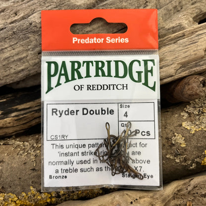 Partridge Predator CS1RY Ryder Double Hook SPRITE Fishing