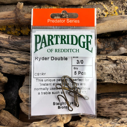 Partridge Predator CS1RY Ryder Double Hook SPRITE Fishing