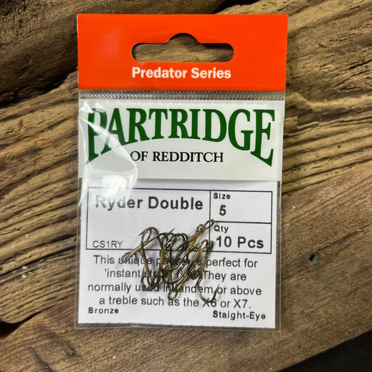 Partridge Predator CS1RY Ryder Double Hook SPRITE Fishing