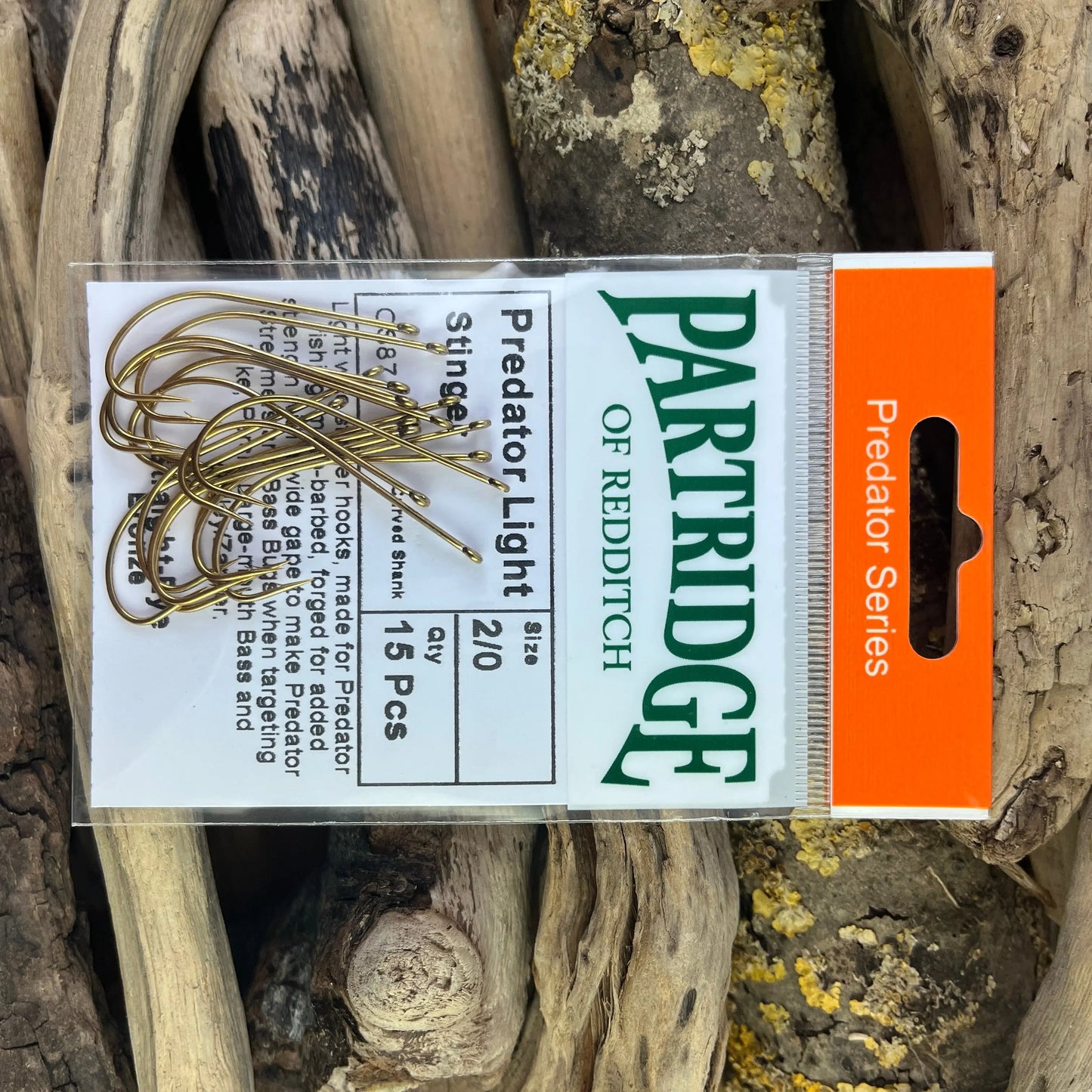 Partridge Predator Lightwire Stinger Hook SPRITE Fishing