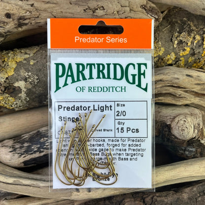 Partridge Predator Lightwire Stinger Hook SPRITE Fishing