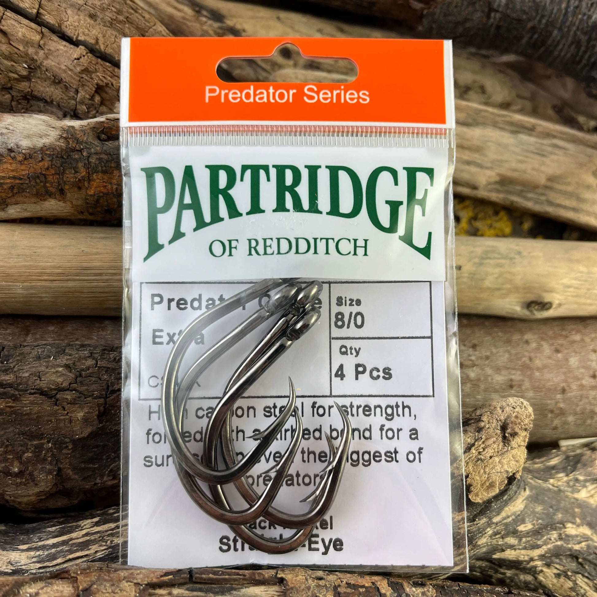 Partridge Predator Circle Extra Hook for Catfish, Pike and Zander SPRITE Fishing