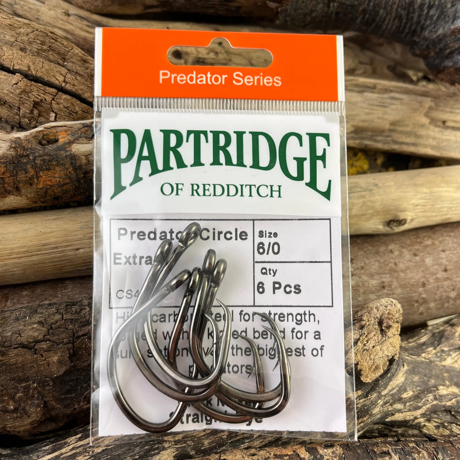 Partridge Predator Circle Extra Hook for Catfish, Pike and Zander SPRITE Fishing
