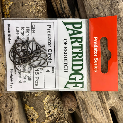 Partridge Predator Circle Hook for Catfish, Pike, Zander and Perch Predators SPRITE Fishing