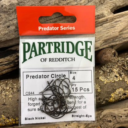 Partridge Predator Circle Hook for Catfish, Pike, Zander and Perch Predators SPRITE Fishing