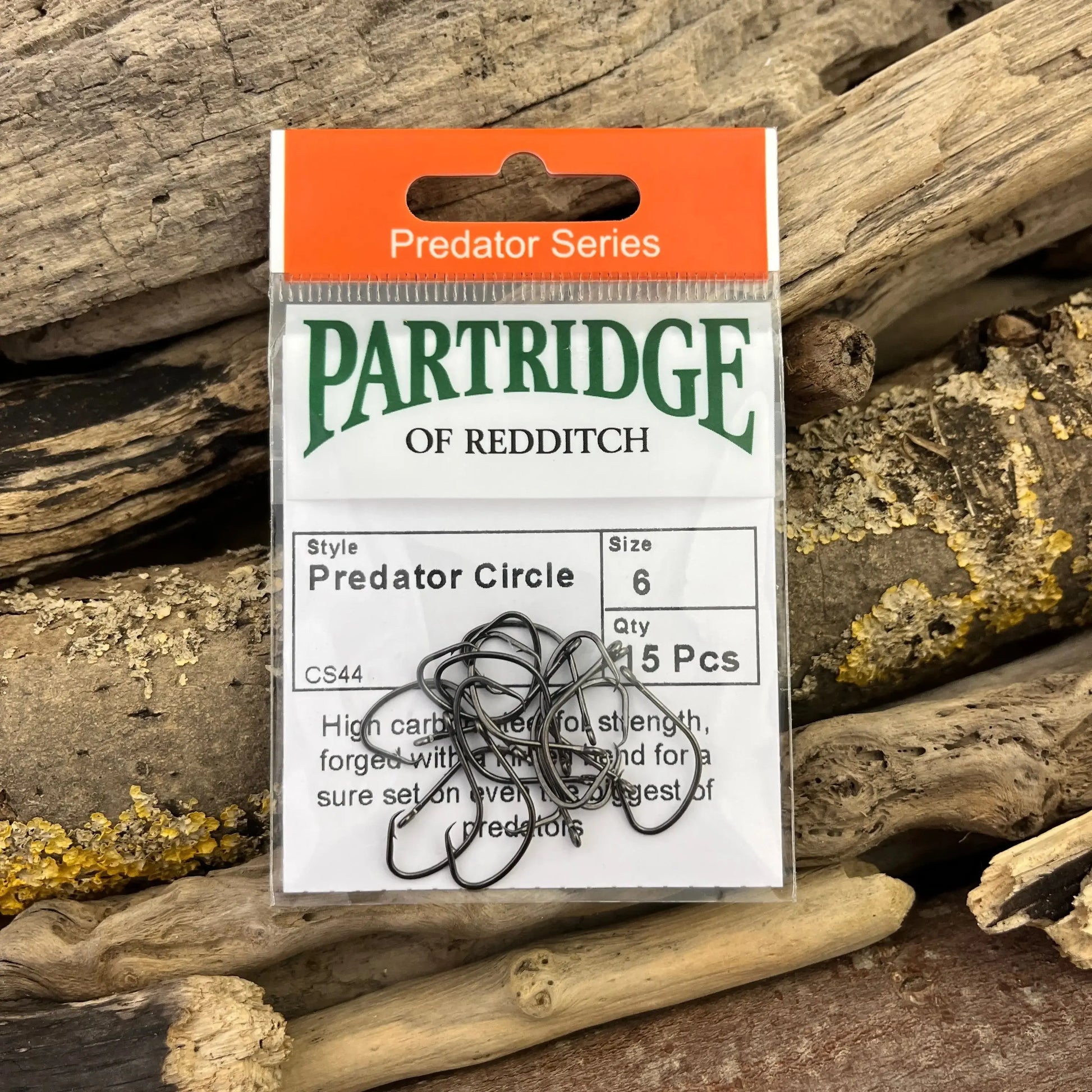 Partridge Predator Circle Hook for Catfish, Pike, Zander and Perch Predators SPRITE Fishing