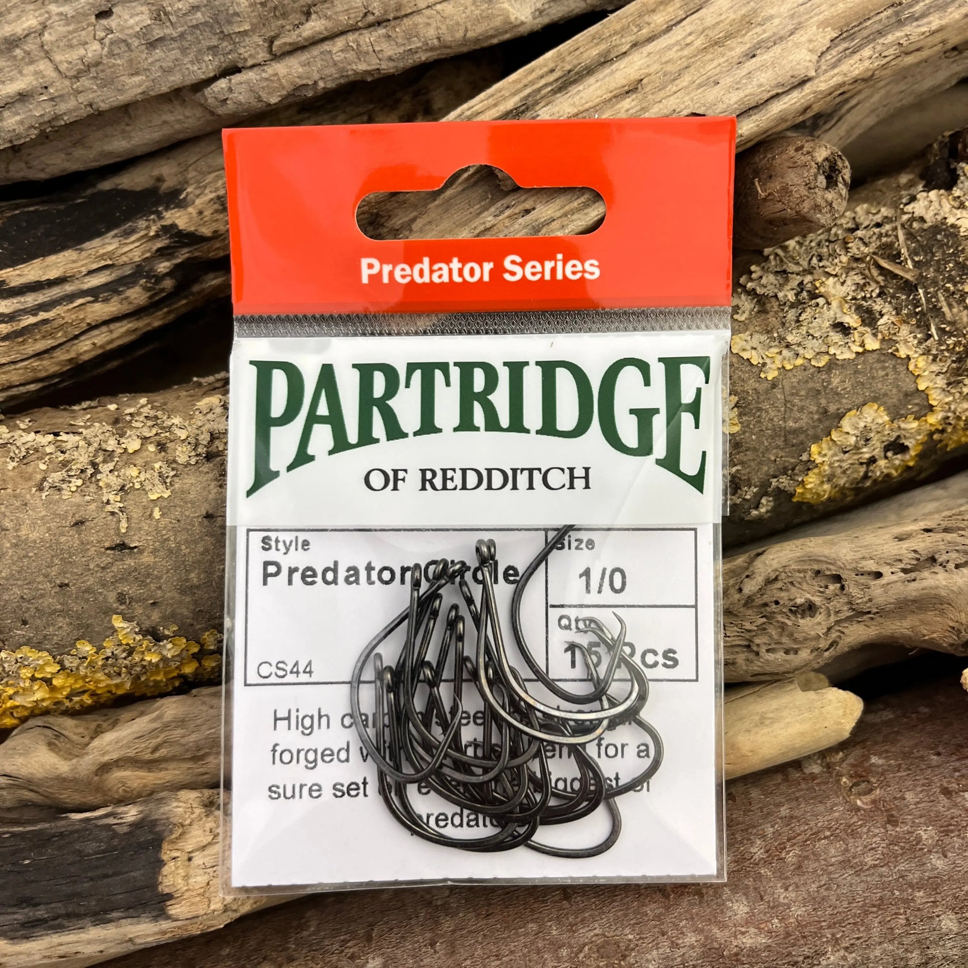 Partridge Predator Circle Hook for Catfish, Pike, Zander and Perch Predators SPRITE Fishing