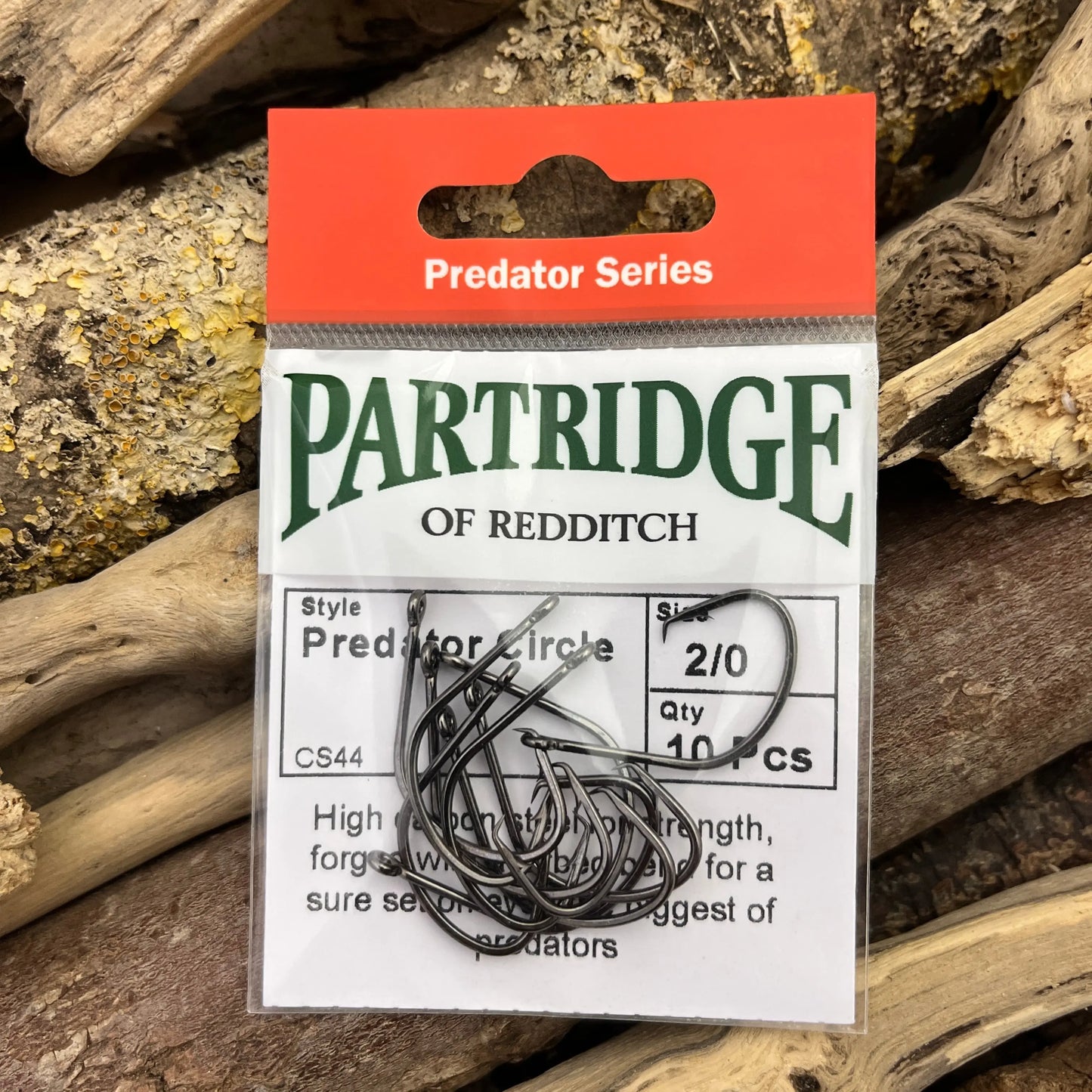 Partridge Predator Circle Hook for Catfish, Pike, Zander and Perch Predators SPRITE Fishing