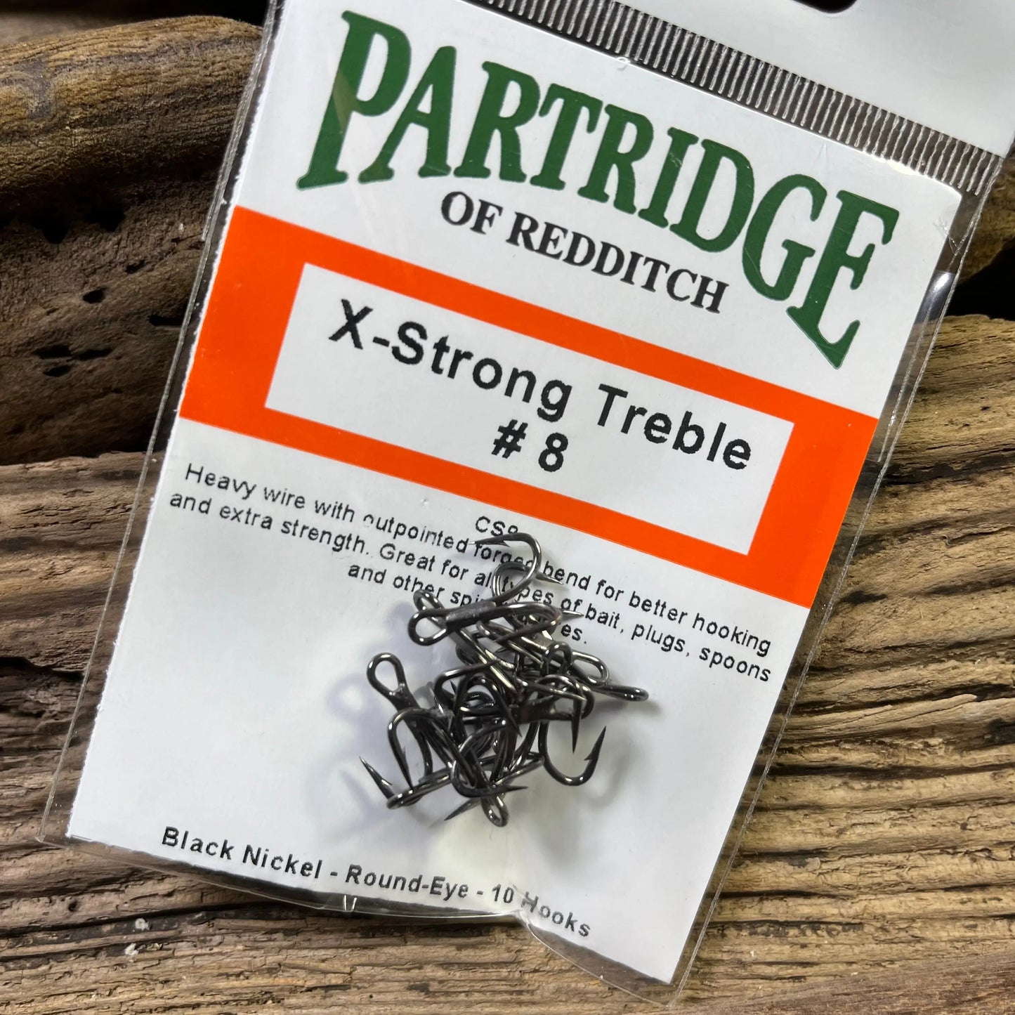 Partridge Predator Extra-Strong Treble Hook SPRITE Fishing