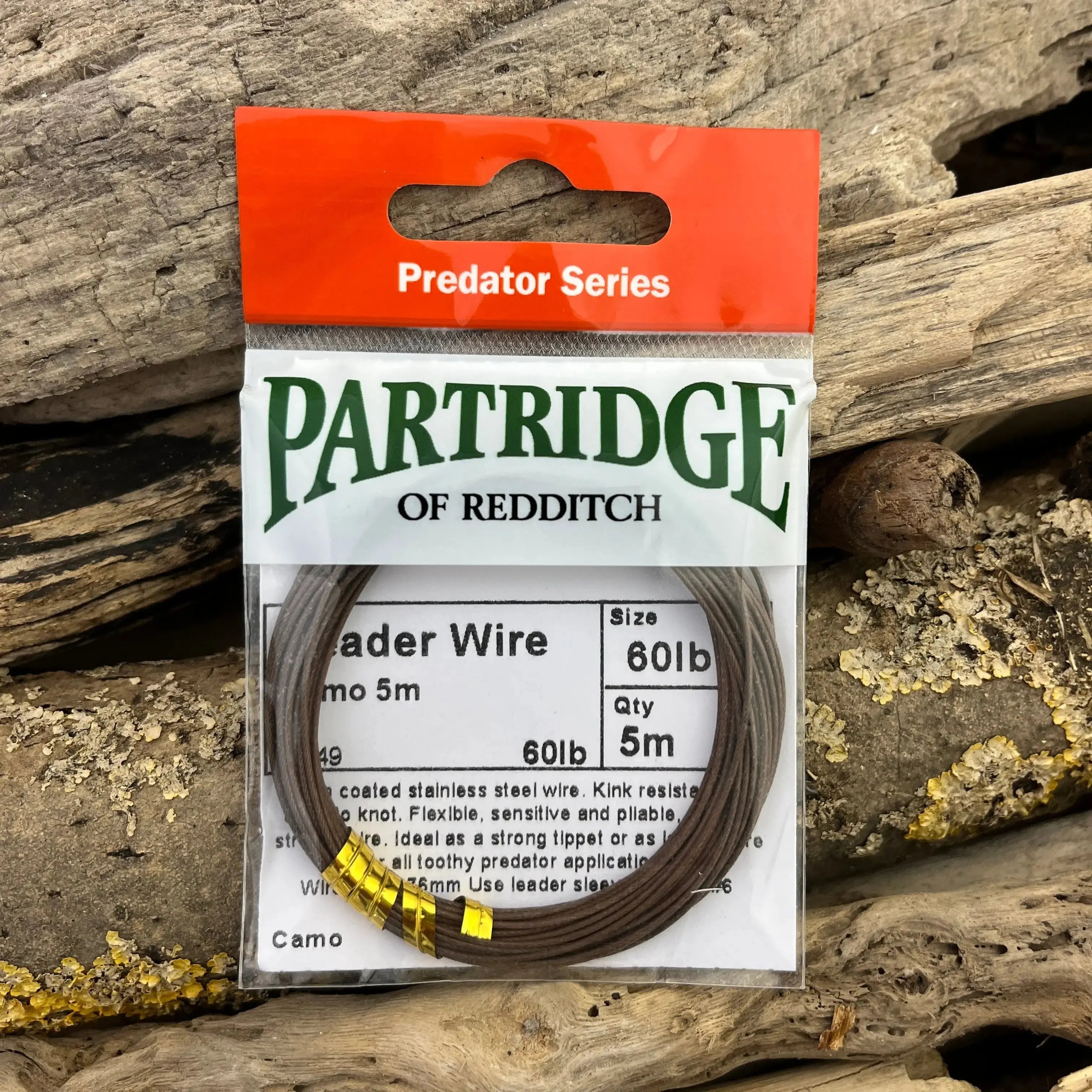 Partridge Predator Leader Wire for toothy fish - SPRITE Fishing