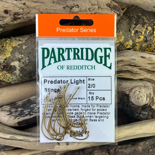 Partridge Predator Lightwire Stinger Hook SPRITE Fishing