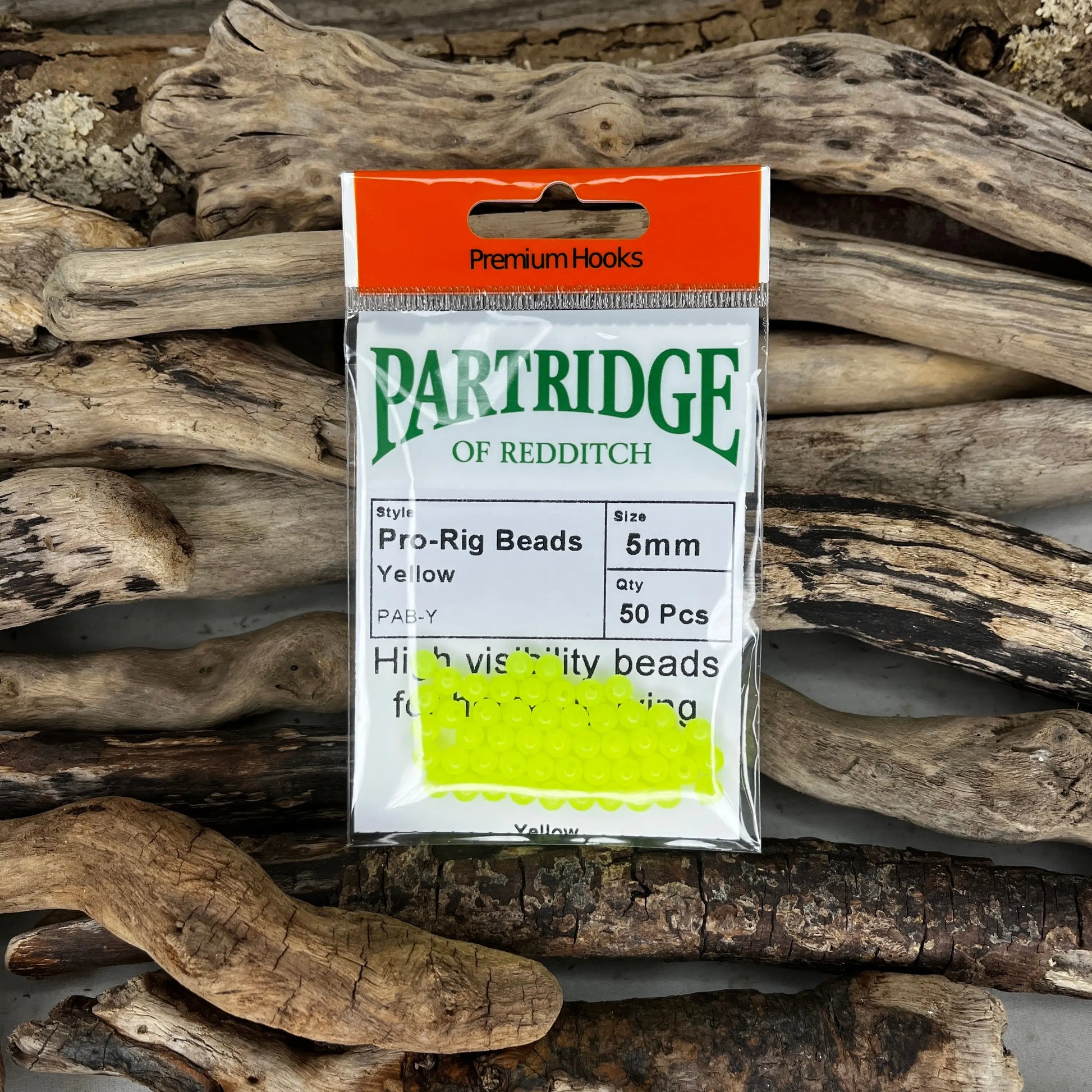 Partridge Predator PAB-Y Rig Beads yellow - Sprite Fishing