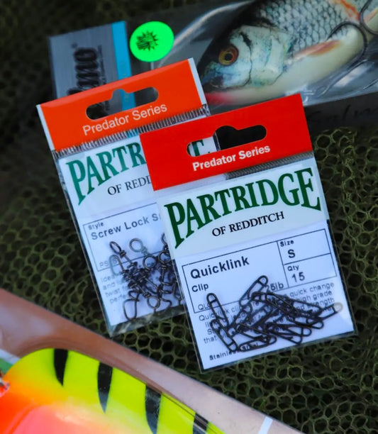 Partridge Predator Quick Link Clips SPRITE Fishing