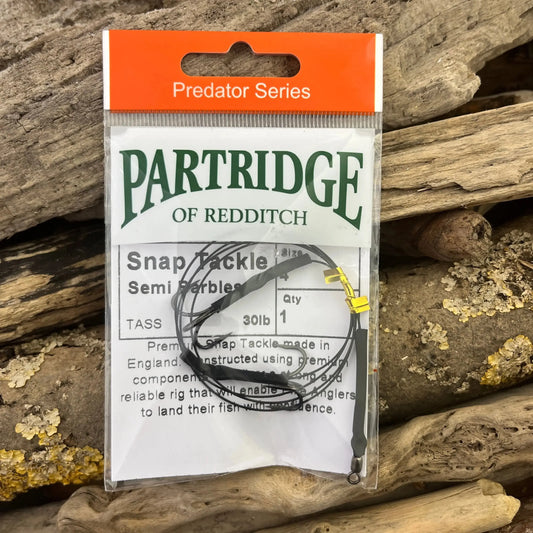 Partridge Snap Tackle, Barbed and Semi-Barbless for Pike, Perch and Zander SPRITE Fishing