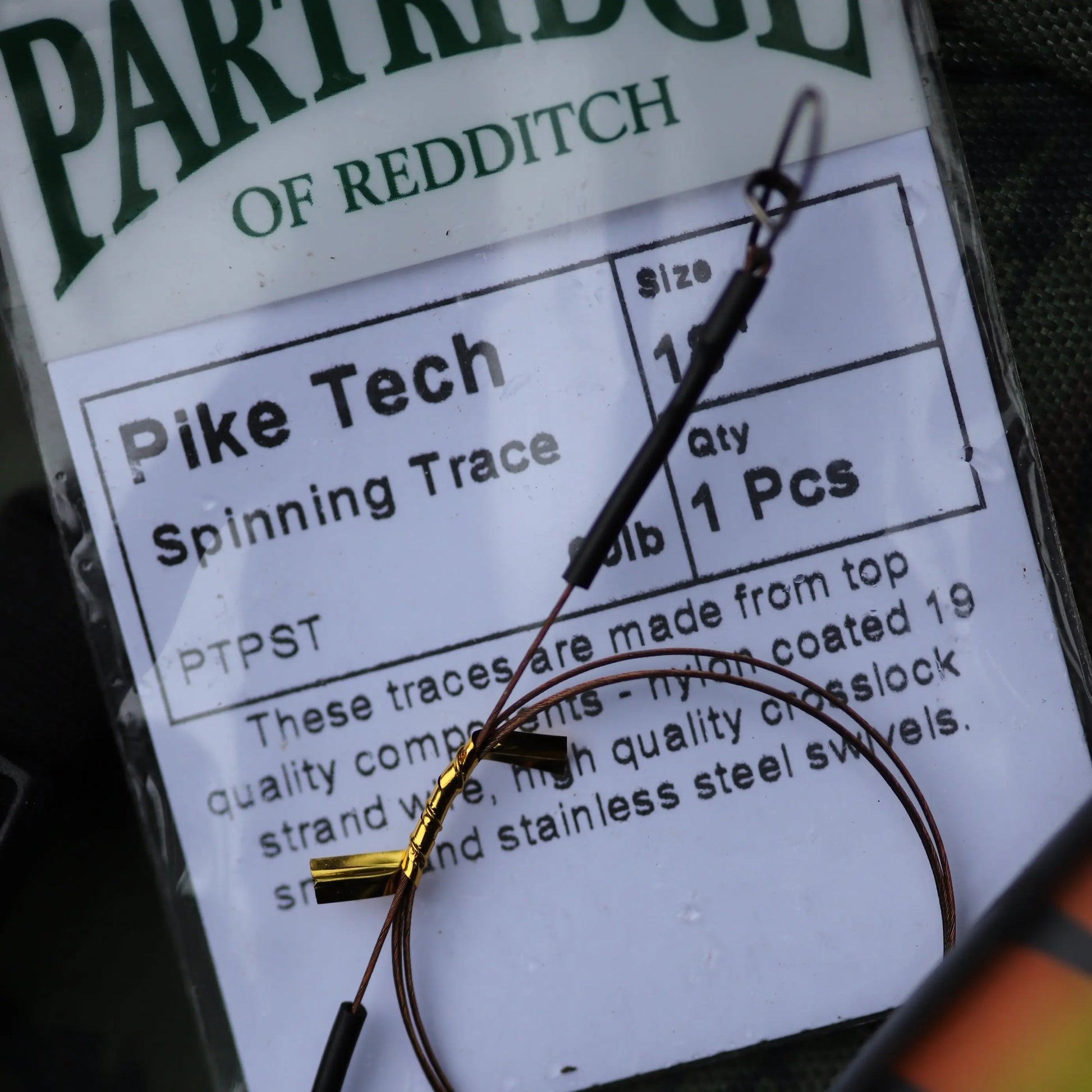 Partridge Predator Super Spinning Traces SPRITE Fishing