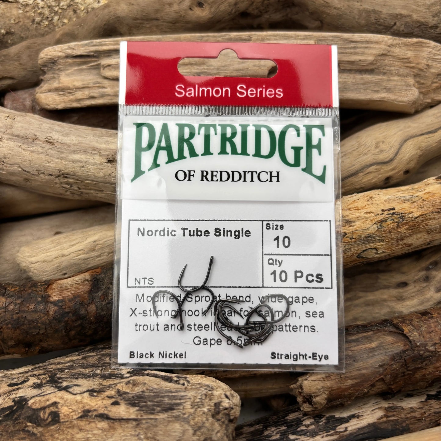 Partridge Salmon NTS Nordic Tube Single #10 Sprite Fishing