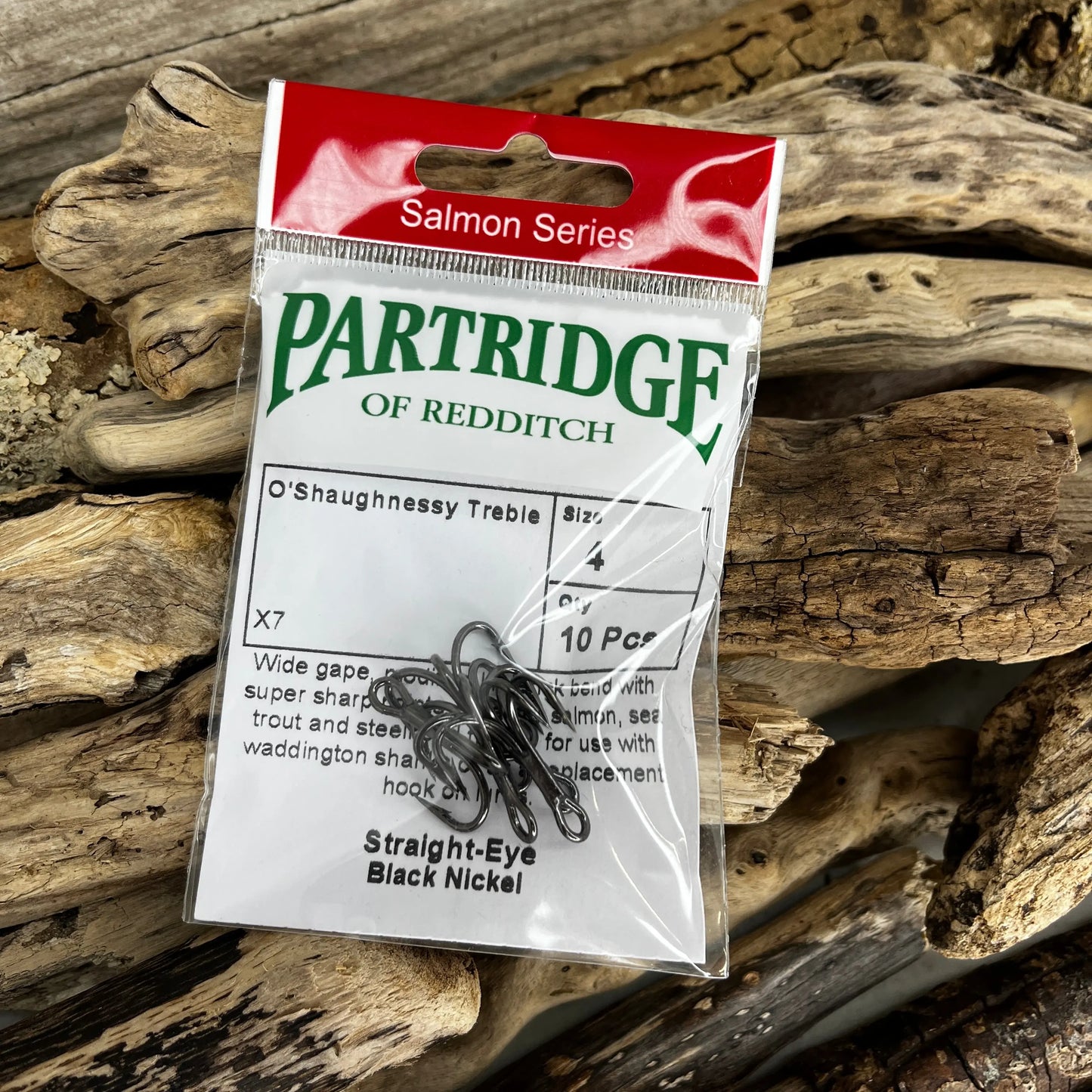 Partridge Salmon O'Shaughnessy Treble #4 - Sprite Fishing