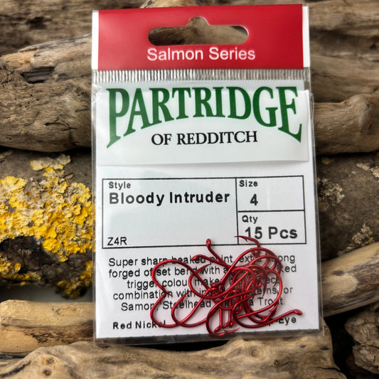 Partridge_Salmon_Bloody_Intruder_Z4R Hooks - SPRITE Fishing