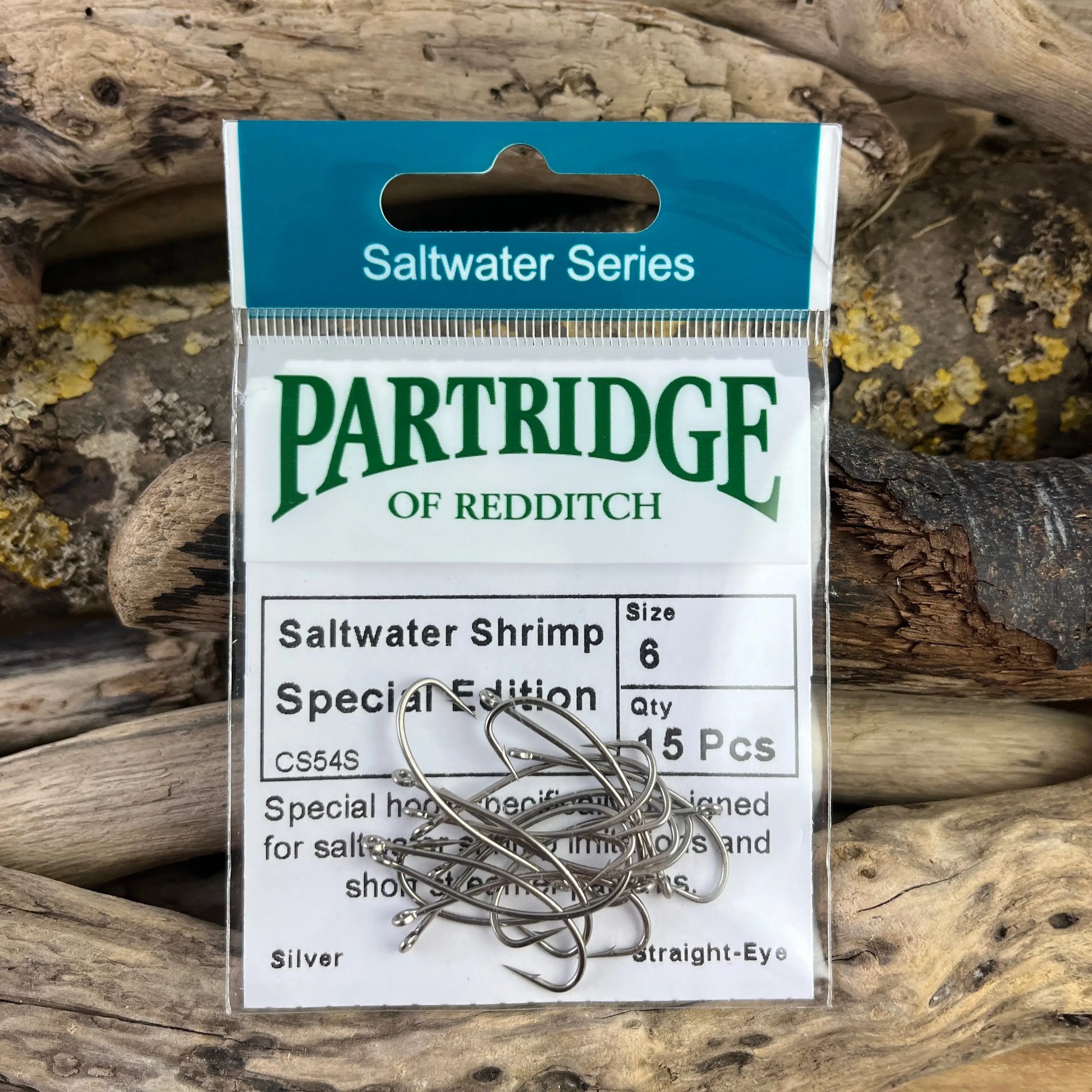 Partridge Saltwater CS54 Shrimp Hook SPRITE Fishing