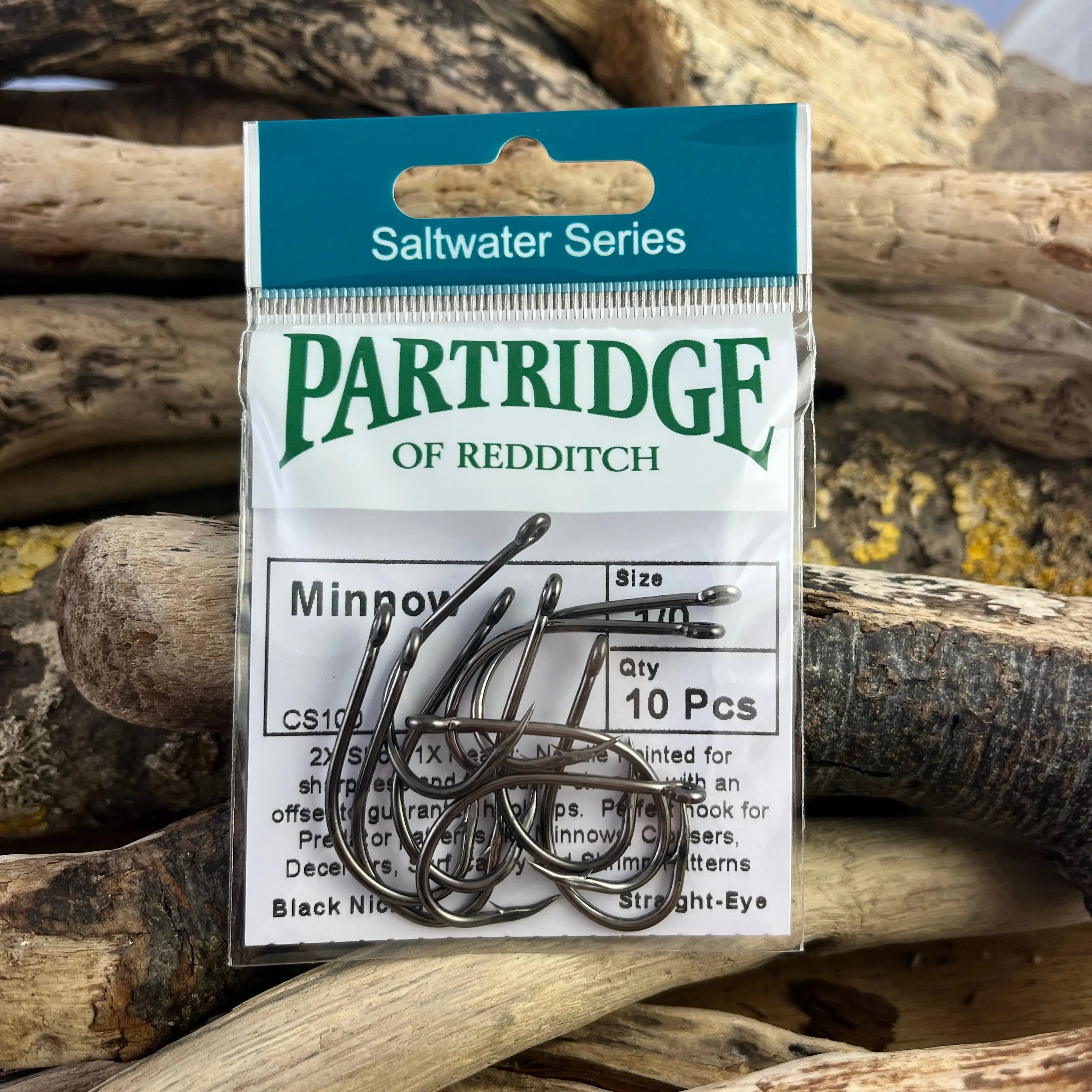 Partridge Saltwater Minnow Hook - SPRITE Fishing