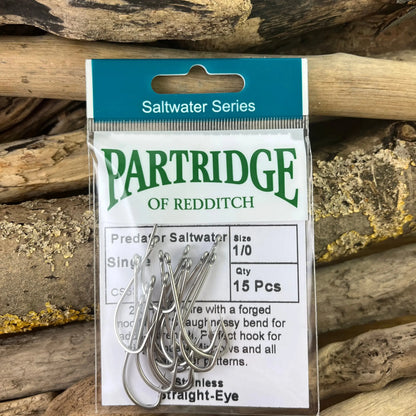 Partridge Saltwater Stainless Steel Fly Single for Bonefish, Permit and Bass Fly Fishing SPRITE Fishing