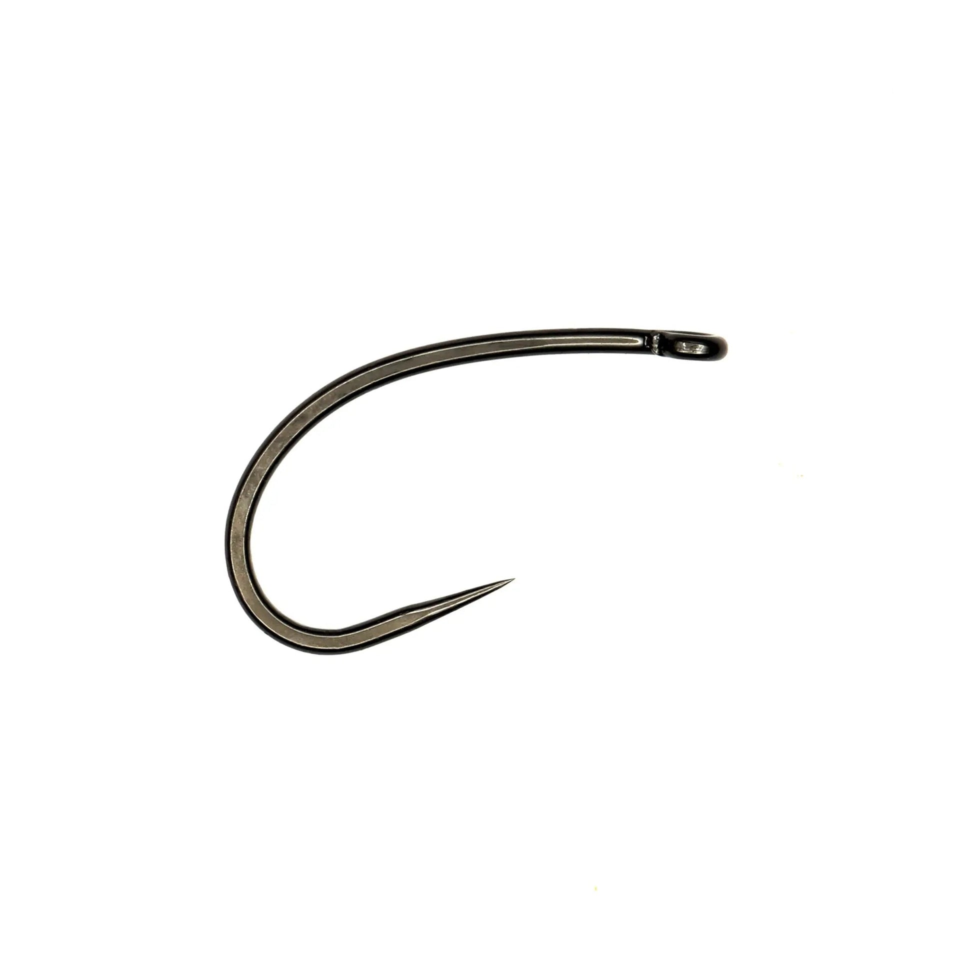 Partridge Carp F9B-GRS Specimen Curved Shank Barbless Hook - SPRITE Fishing