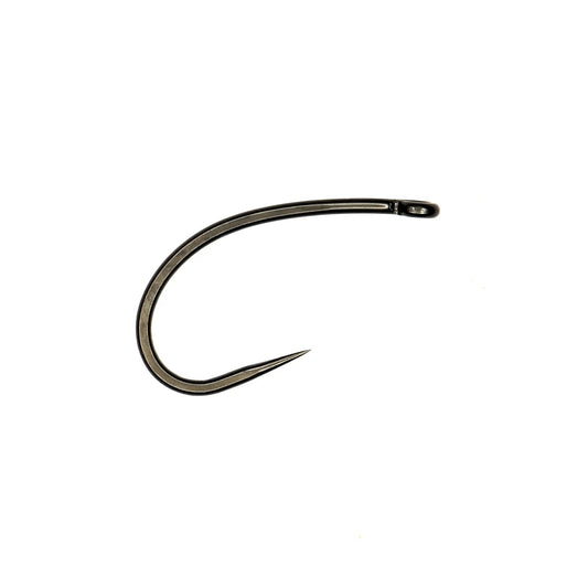 Partridge Carp F9B-GRS Specimen Curved Shank Barbless Hook - SPRITE Fishing