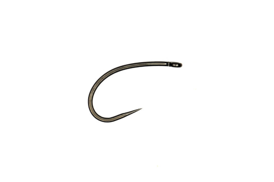Partridge Carp F9B-GRS Specimen Curved Shank Barbless Hook - SPRITE Fishing