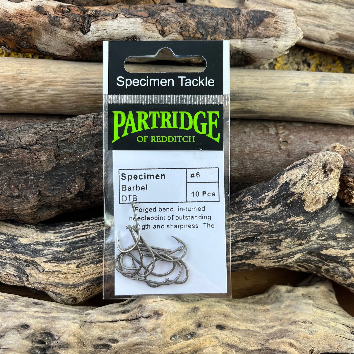 Partridge Specimen Barbel Hook - Trefor West DTB SPRITE Fishing