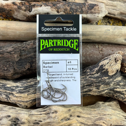 Partridge Specimen Barbel Hook - Trefor West DTB SPRITE Fishing