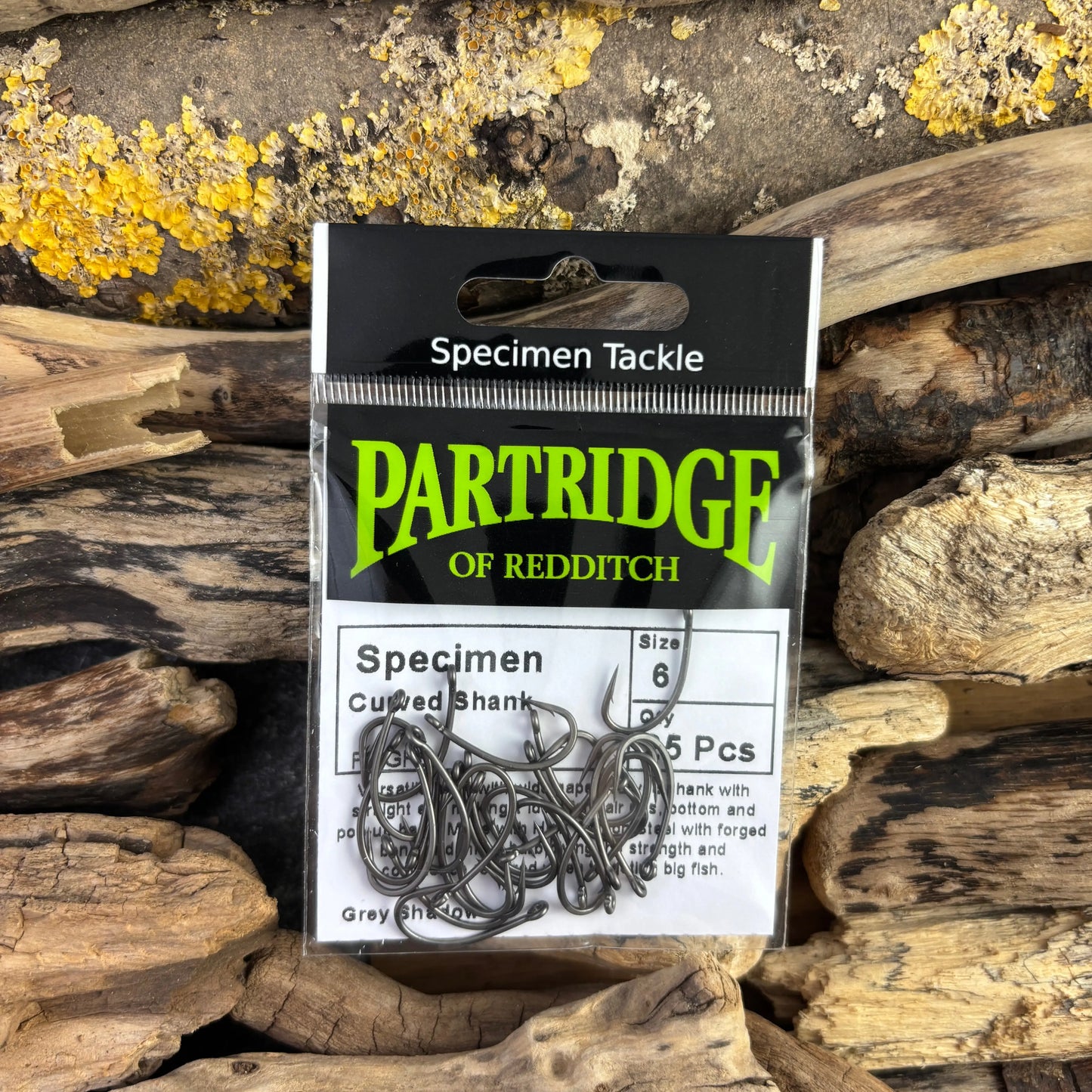 Partridge Specimen F9 Curved Shank Hook SPRITE Fishing