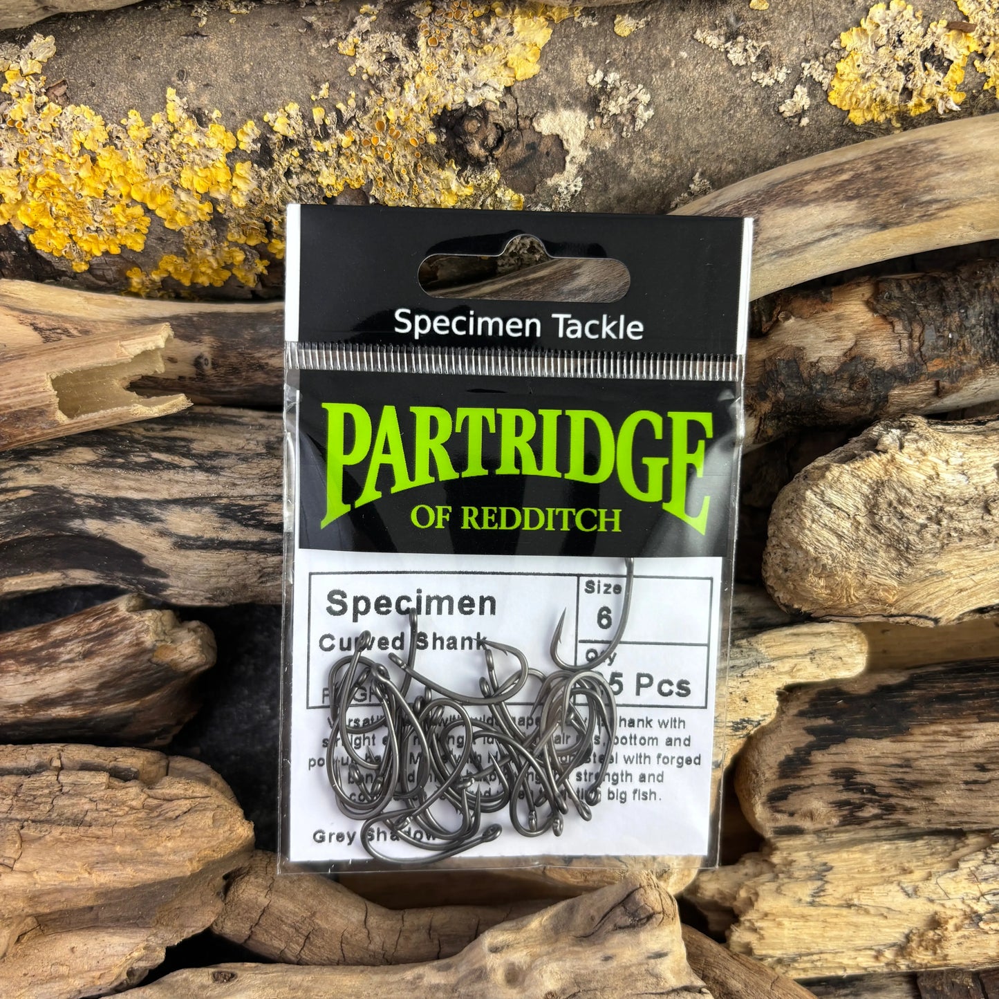 Partridge Specimen F9 Curved Shank Hook SPRITE Fishing