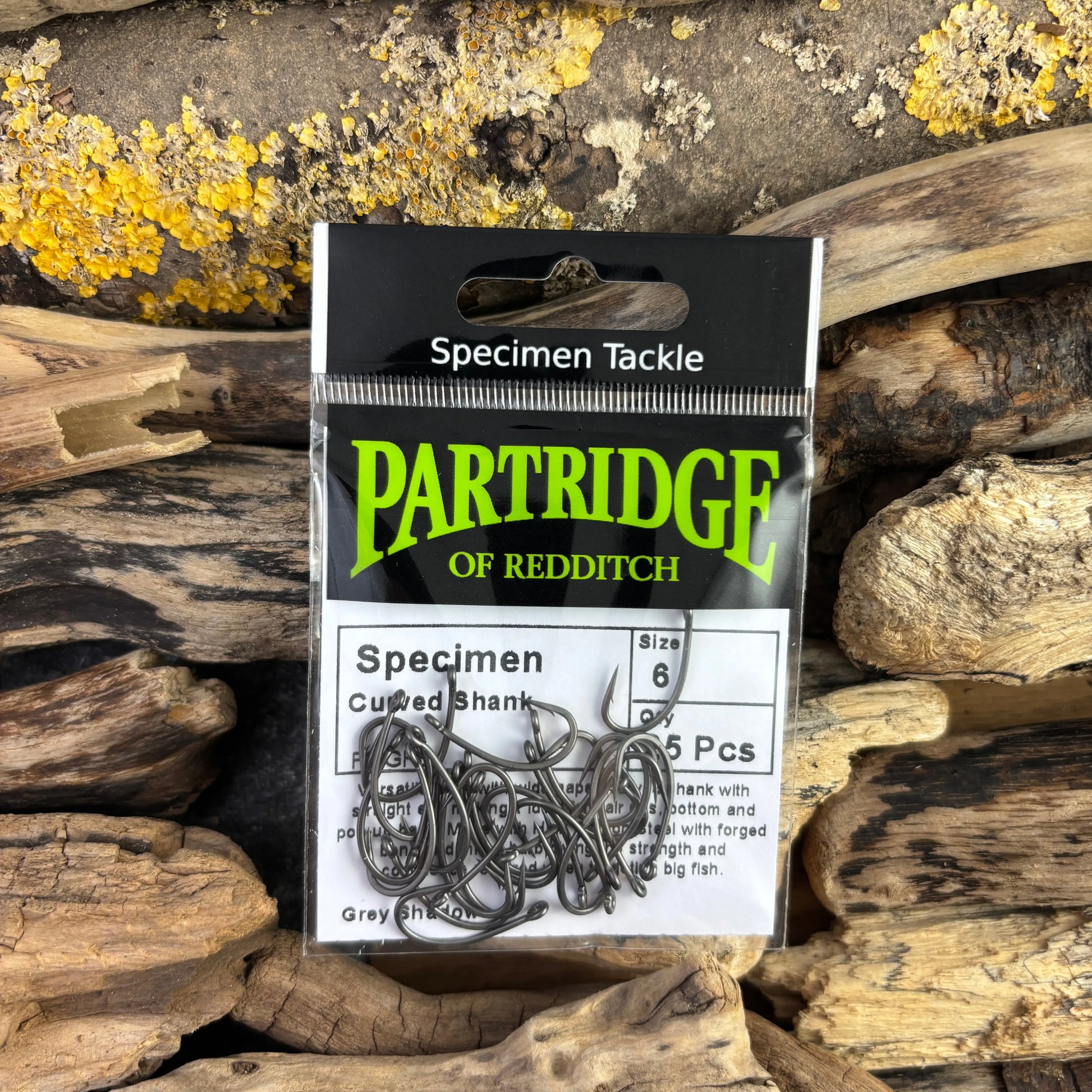 Partridge Specimen F9 Curved Shank Hook SPRITE Fishing